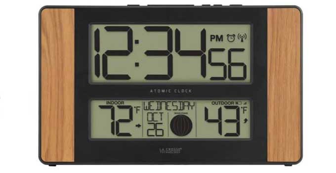 Best Atomic Clock With Indoor Outdoor Temperature