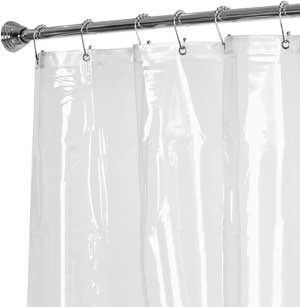 10 Gauge Shower Curtain Liner
