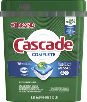 Cascade Complete Dishwasher Pods