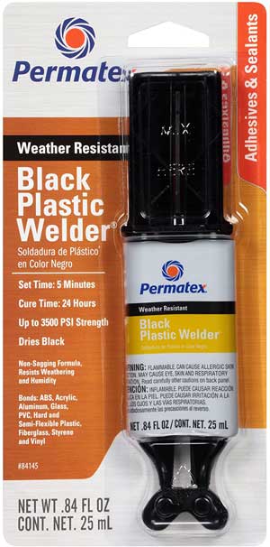 Permapoxy Black Plastic Weld