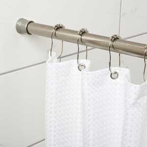 Zenna Home Tension Shower Curtain Rod