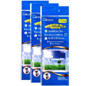 Garsum Fly Clear Window Fly Traps