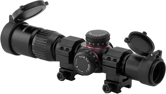 Monstrum G2 1-4x24 First Focal Plane FFP Rifle Scope