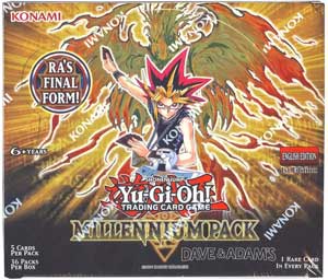 yugioh millennium pack booster box