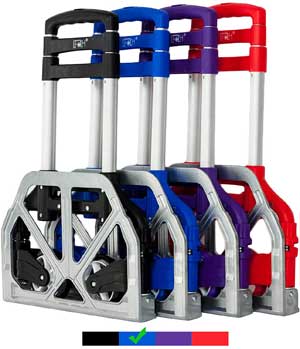 aluminium folding luggage cart