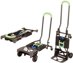 heavy duty folding luggage cart with wheels