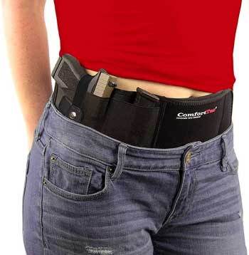 ComfortTac Ultimate Belly Band Gun Holster for Concealed Carry