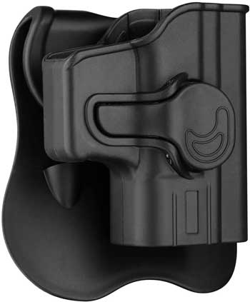 Cytac OWB Glock 43 Holster with 360° Adjustable Paddle