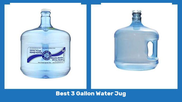 Best 3 Gallon Water Jug