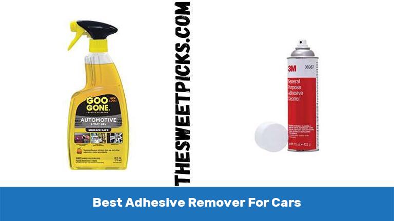 Best Adhesive Remover For Cars