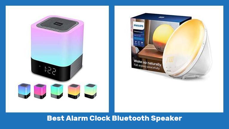 Best Alarm Clock Bluetooth Speaker