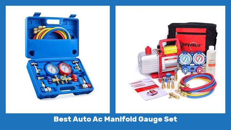 Best Auto Ac Manifold Gauge Set