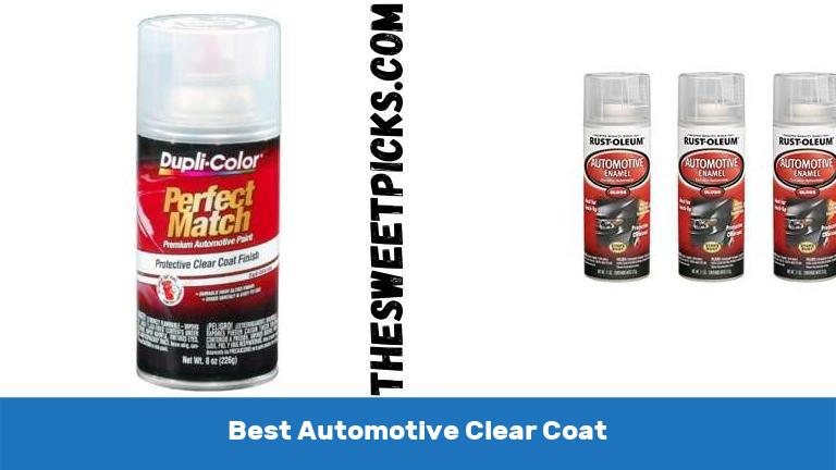 Best Automotive Clear Coat