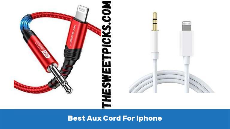 Best Aux Cord For Iphone