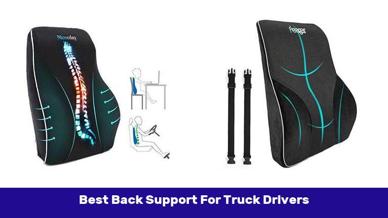Best Back Support For Truck Drivers
