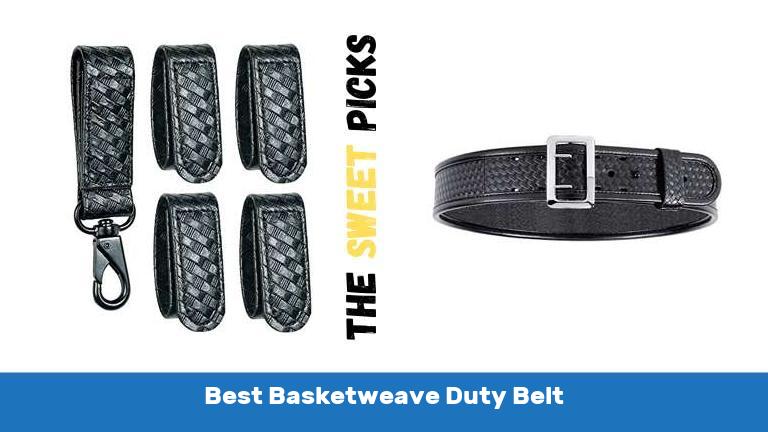 Best Basketweave Duty Belt