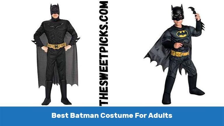 Best Batman Costume For Adults
