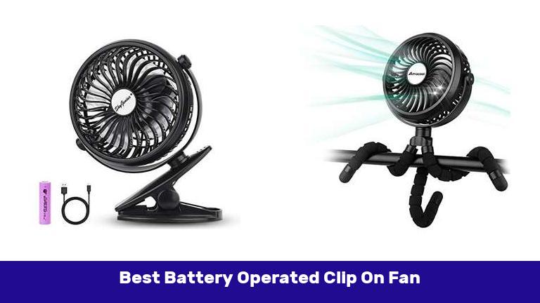 Best Battery Operated Clip On Fan