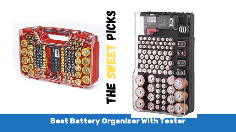 Best Battery Organizer With Tester