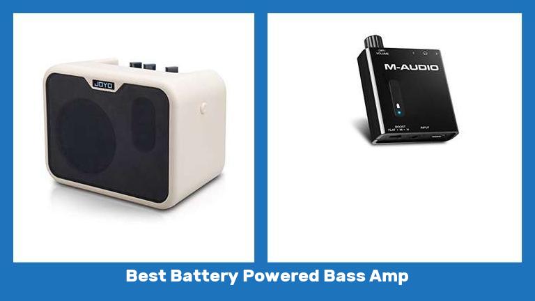 Best Battery Powered Bass Amp