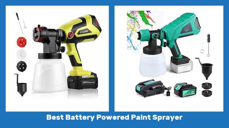 Best Battery Powered Paint Sprayer