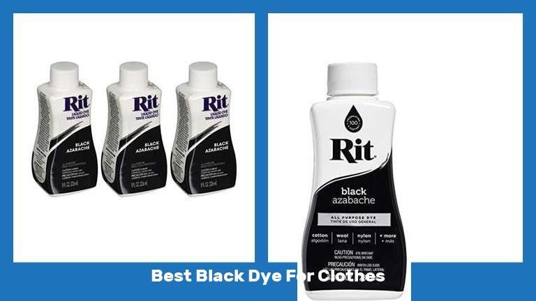Best Black Dye For Clothes