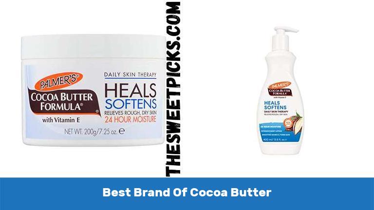 Best Brand Of Cocoa Butter