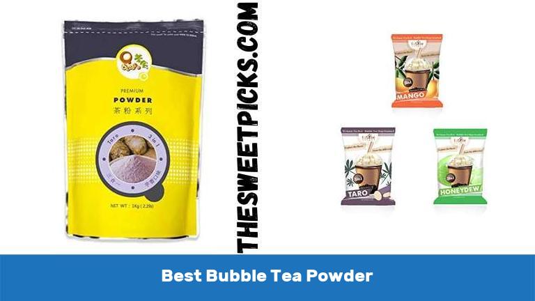 Best Bubble Tea Powder