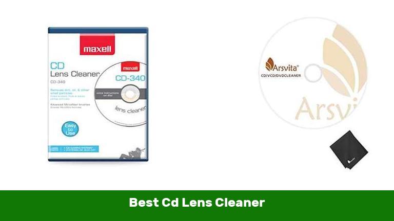 Best Cd Lens Cleaner