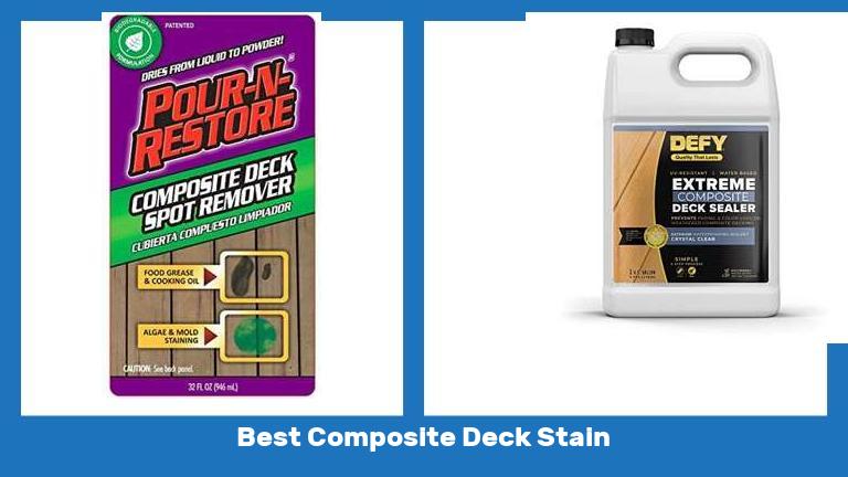 Best Composite Deck Stain