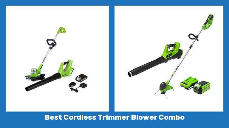 Best Cordless Trimmer Blower Combo