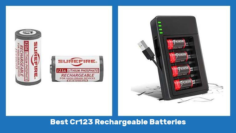 Best Cr123 Rechargeable Batteries