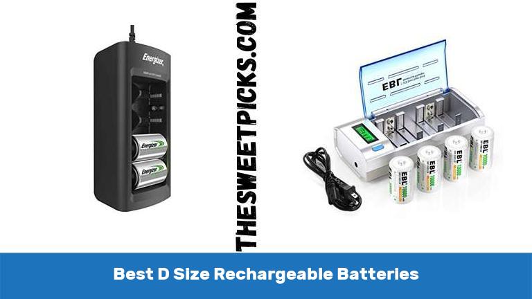 Best D Size Rechargeable Batteries