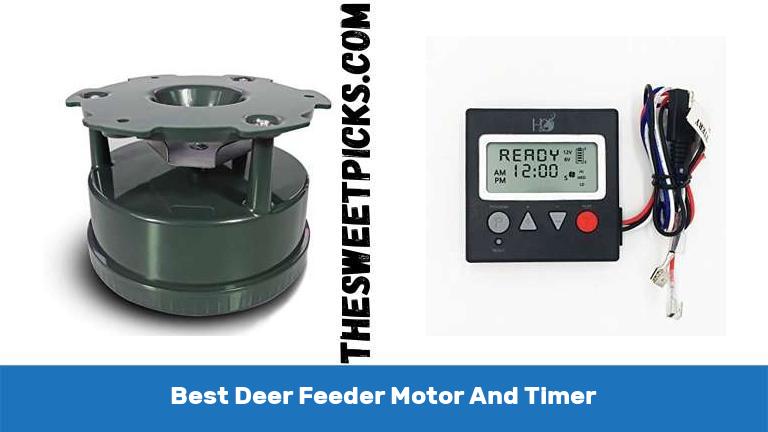 Best Deer Feeder Motor And Timer