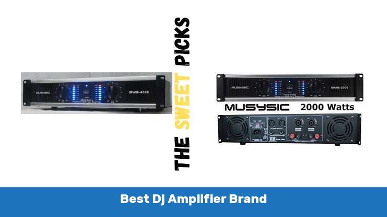 Best Dj Amplifier Brand