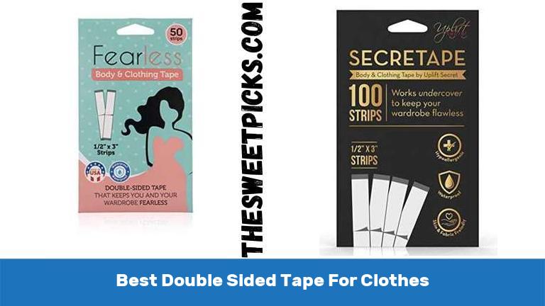 Best Double Sided Tape For Clothes