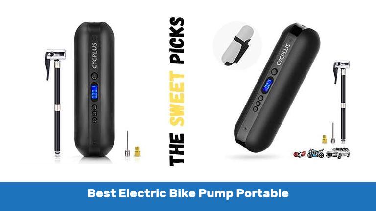 Best Electric Bike Pump Portable