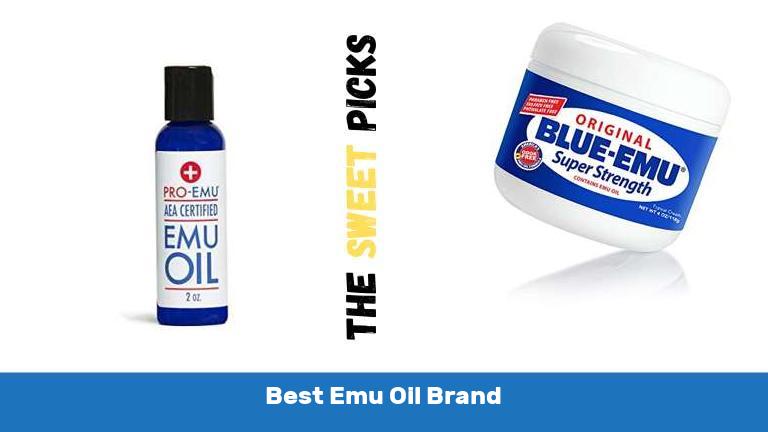 Best Emu Oil Brand