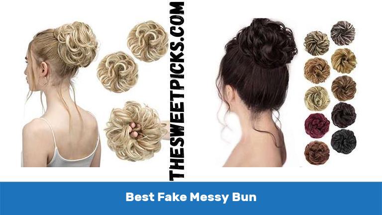 Best Fake Messy Bun