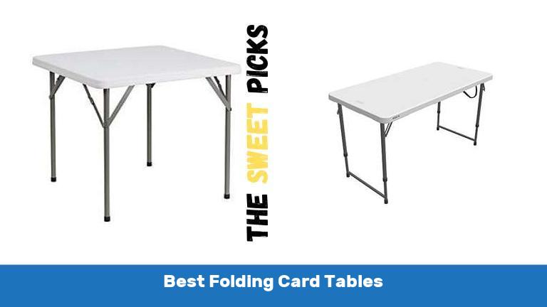 Best Folding Card Tables