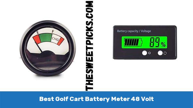 Best Golf Cart Battery Meter 48 Volt