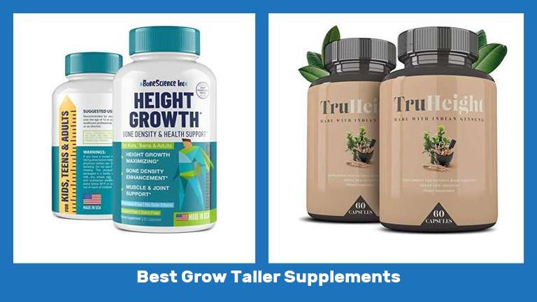 Best Grow Taller Supplements