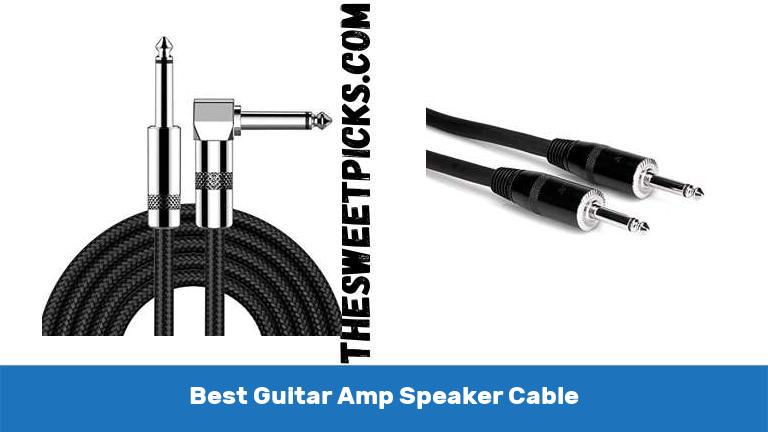 Best Guitar Amp Speaker Cable