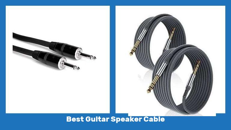 Best Guitar Speaker Cable