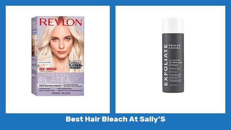 Best Hair Bleach At Sally'S