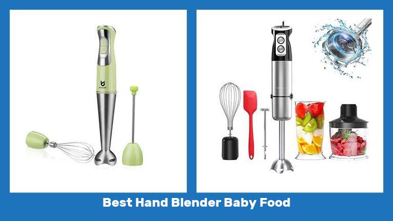 Best Hand Blender Baby Food