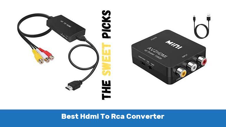Best Hdmi To Rca Converter