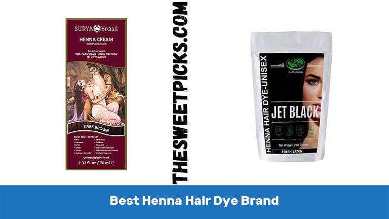 Best Henna Hair Dye Brand