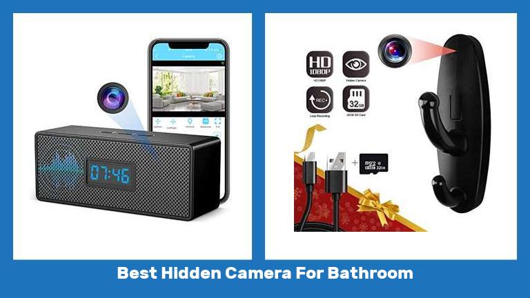 Best Hidden Camera For Bathroom