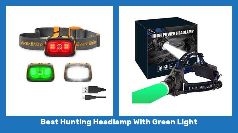 Best Hunting Headlamp With Green Light